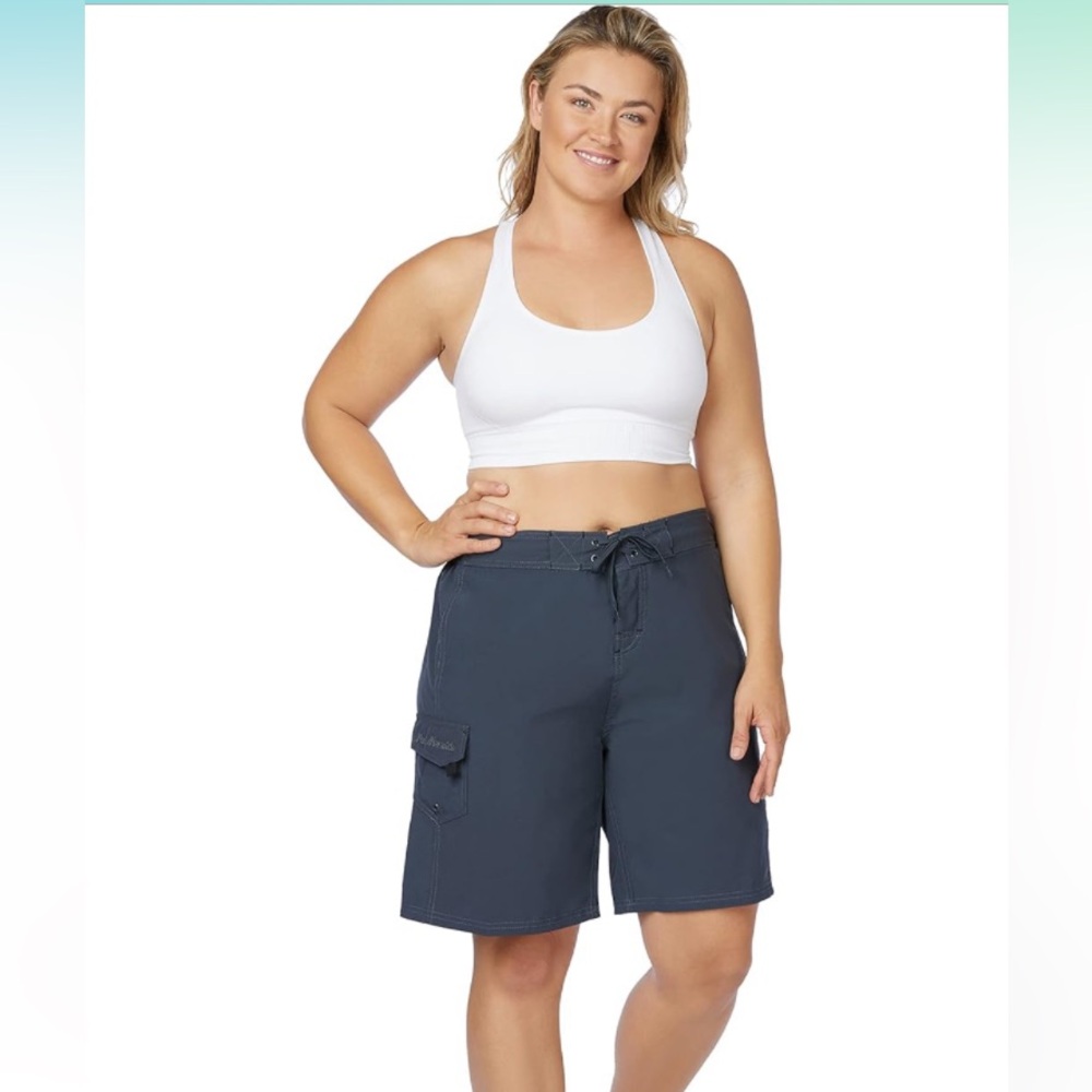 MAUI Rippers Woman’s Plus Size Bathing Suit Swim Shorts Board Shorts 4X